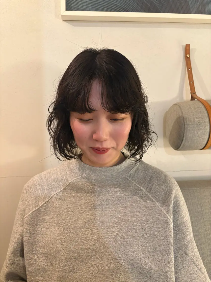 ショート カラー カット ヘアカラー パーマ ボブ/レイヤーカット ✂︎ AYUMIのヘアスタイル