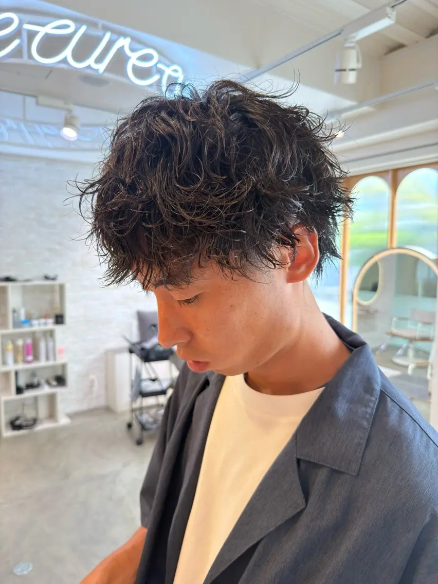 メンズ 荒木 千奈のヘアスタイル