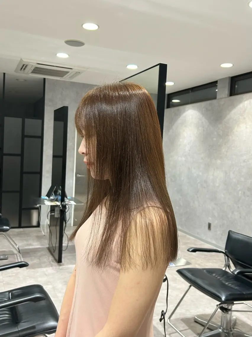 カラー ベージュカラー ブラウンカラー ブラウンベージュ ⭐️HEDI YUKI⭐️のヘアスタイル