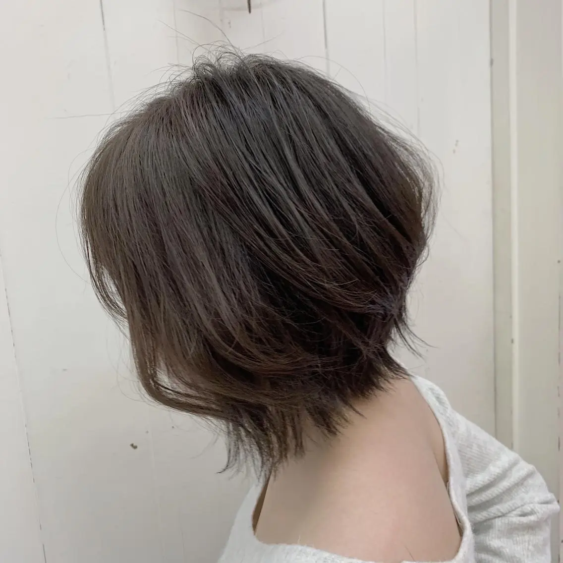 ショート ショートヘア 外ハネヘア カット ヘアカラー トリートメント ヘッドスパ 🌿大人かわいいヘア 🌿Ayahaのヘアスタイル