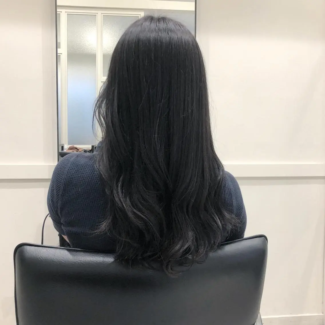 ロング カラー 黒髪 ロング 🫧こおりやま なつみ🫧のヘアスタイル