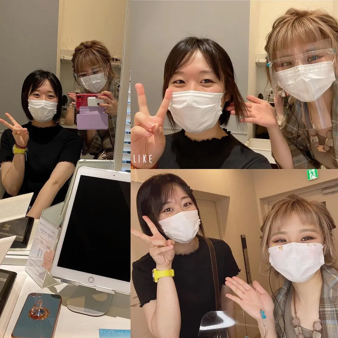 ショート カラー パーマ ヘアアレンジ メンズ キッズ ネイル マツエク・マツパ ✂︎ショート、ボブ、 レイヤー🩵YUMIのヘアスタイル