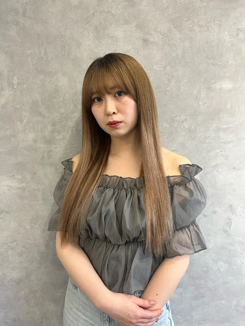 ロング エクステ レイヤーカット /konomiのヘアスタイル