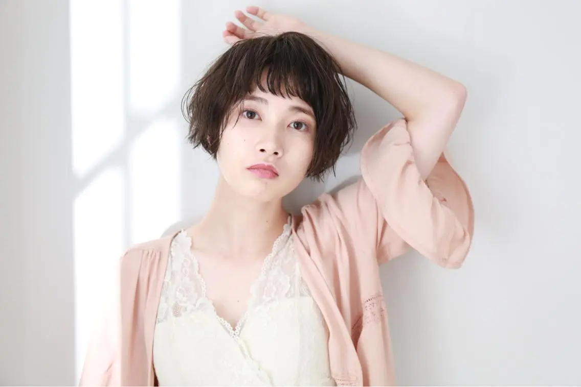 ショート カラー パーマ ヘアアレンジ カット ヘアカラー パーマ トリートメント 可愛いを作る神 ナオヒロのヘアスタイル