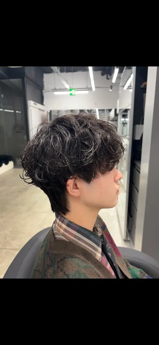 パーマ メンズ メンズパーマ 福岡美容室【pia】 タイヘイのヘアスタイル
