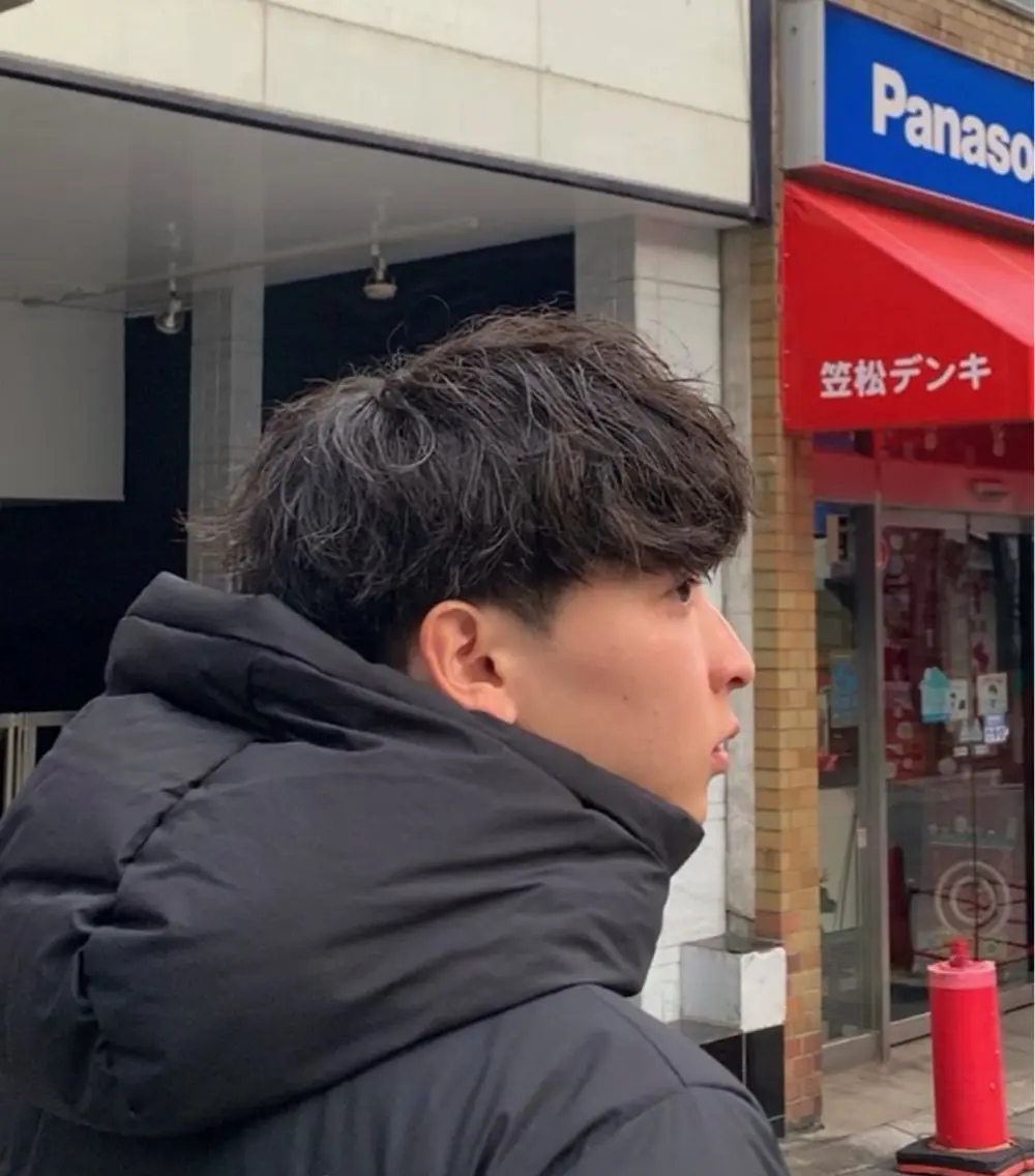 メンズ 井高 洸のヘアスタイル
