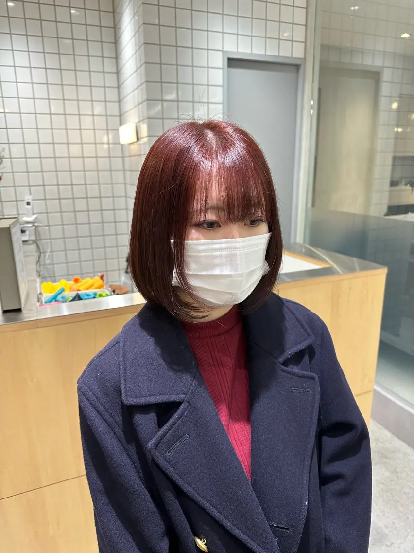 ショート ヘアカラー 🍇透明感カラー/ カットひかる🍒のヘアスタイル