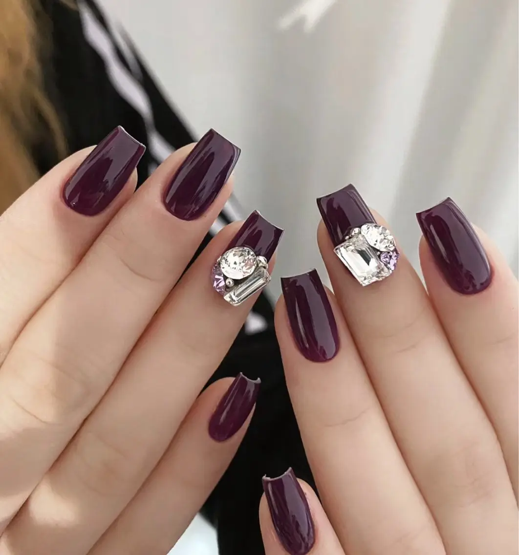 🍒【ハンド】ワンカラー orフラッシュ🥥大きいパーツ2個プレゼント付きの写真