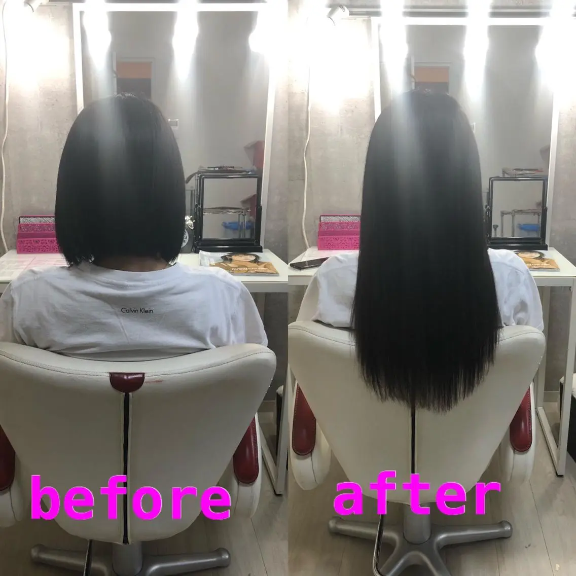 ロング エクステ 🌸ドレスアップ 心斎橋店🌸のヘアスタイル