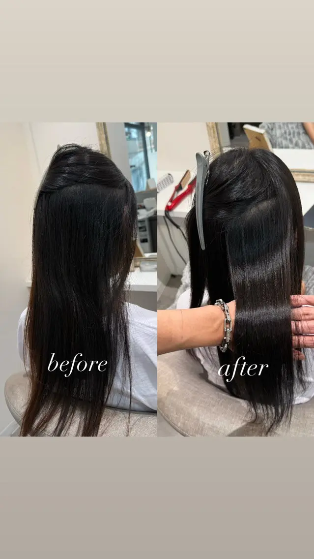 ロング カット 縮毛矯正 トリートメント 縮毛矯正\髪質改善 🫧拓都のヘアスタイル