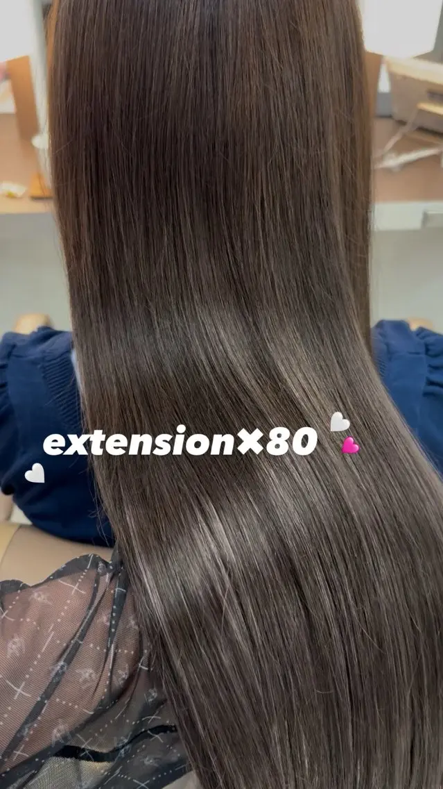 ロング エクステ エクステ指名数 No.1💖ゆい🌈のヘアスタイル