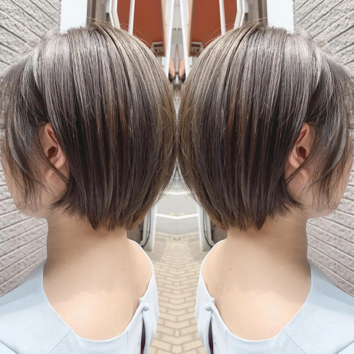 ショート カット ヘアカラー H (エイチ) 烏丸御池店のヘアスタイル