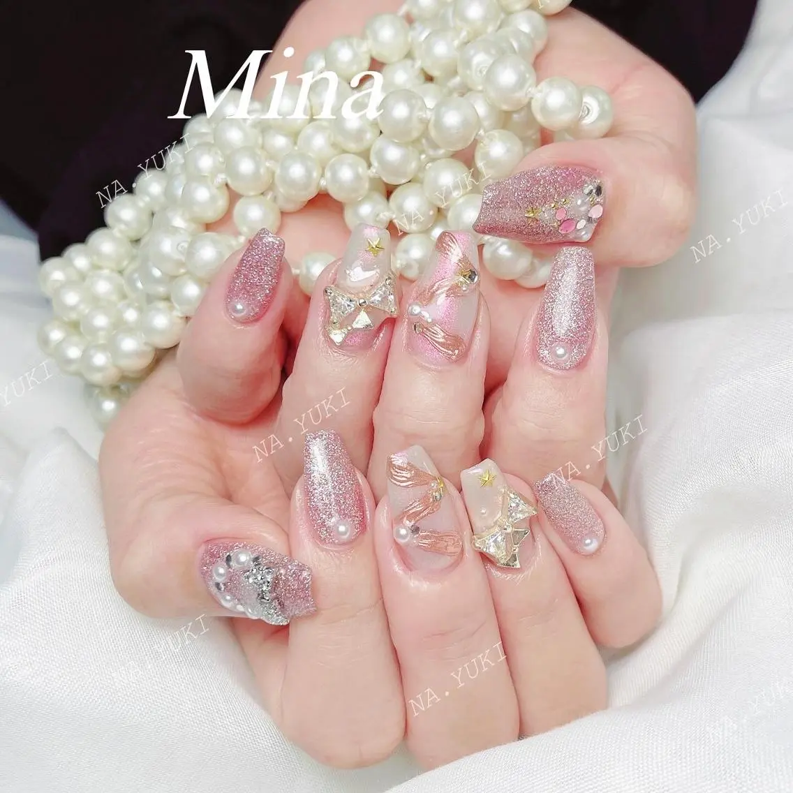 ネイル ハンドネイル ハンドケア YUKI 💗 渋谷店のネイルデザイン