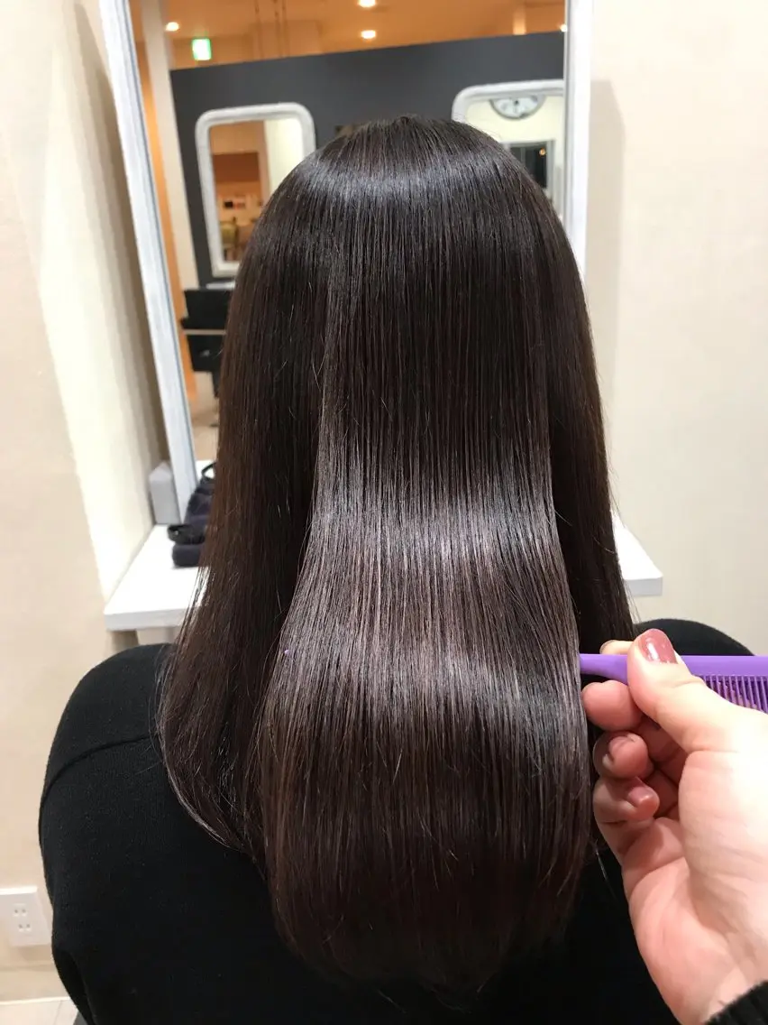 ミディアム カット トリートメント APPEL hair /岡山のヘアスタイル