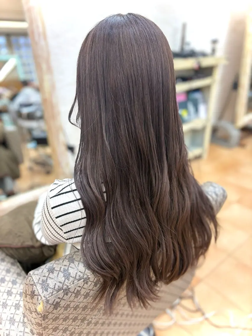 ロング ヘアカラー 髪質改善/艶髪 ☘️ANのヘアスタイル