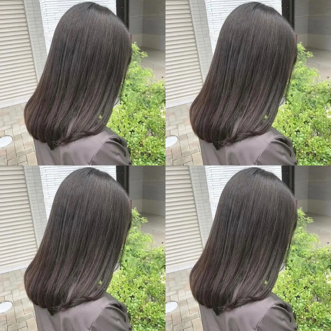 ミディアム 亀川蓮 Agu hairのヘアスタイル