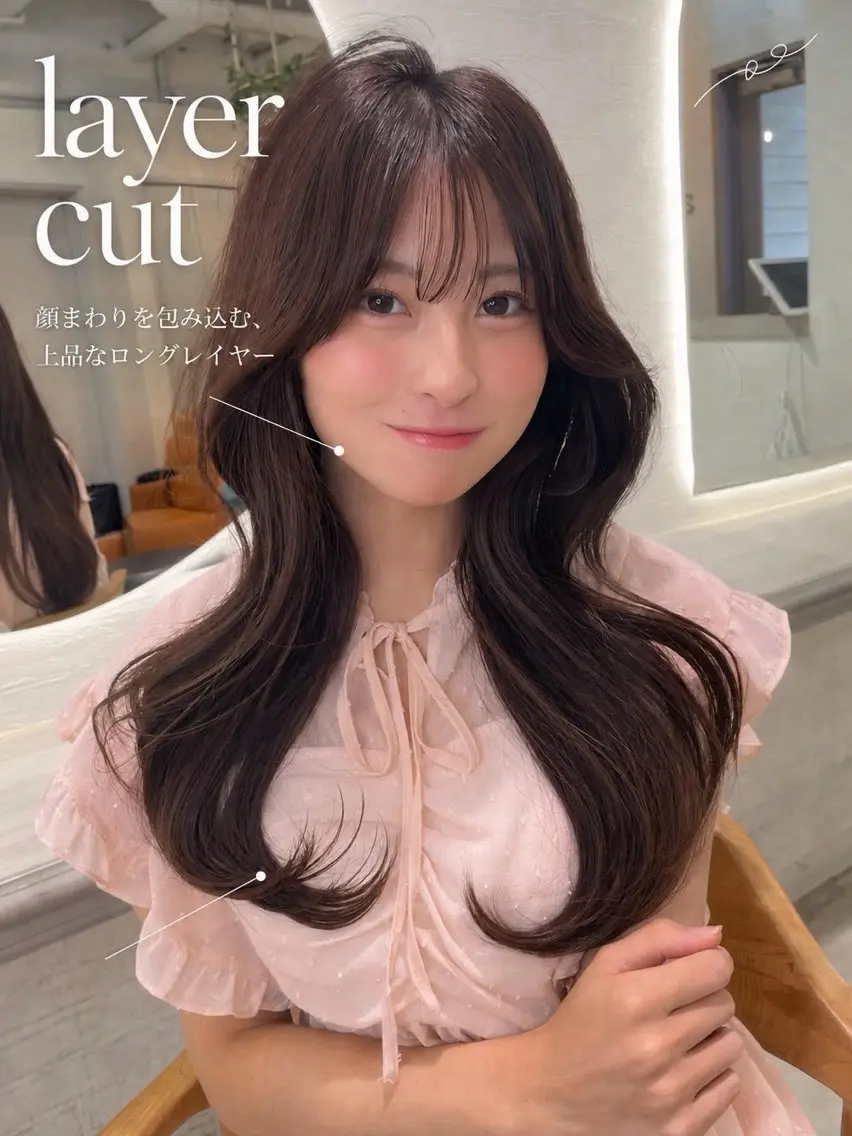 ロング ✨縮毛矯正✨艶髪✨️ 髪質改善✨大宮✨️のヘアスタイル