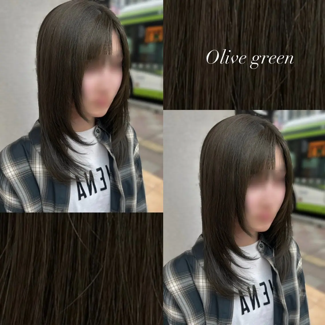 ミディアム カラー ヘアカラー トリートメント 伊藤 粹 /浦和/艶カラーのヘアスタイル