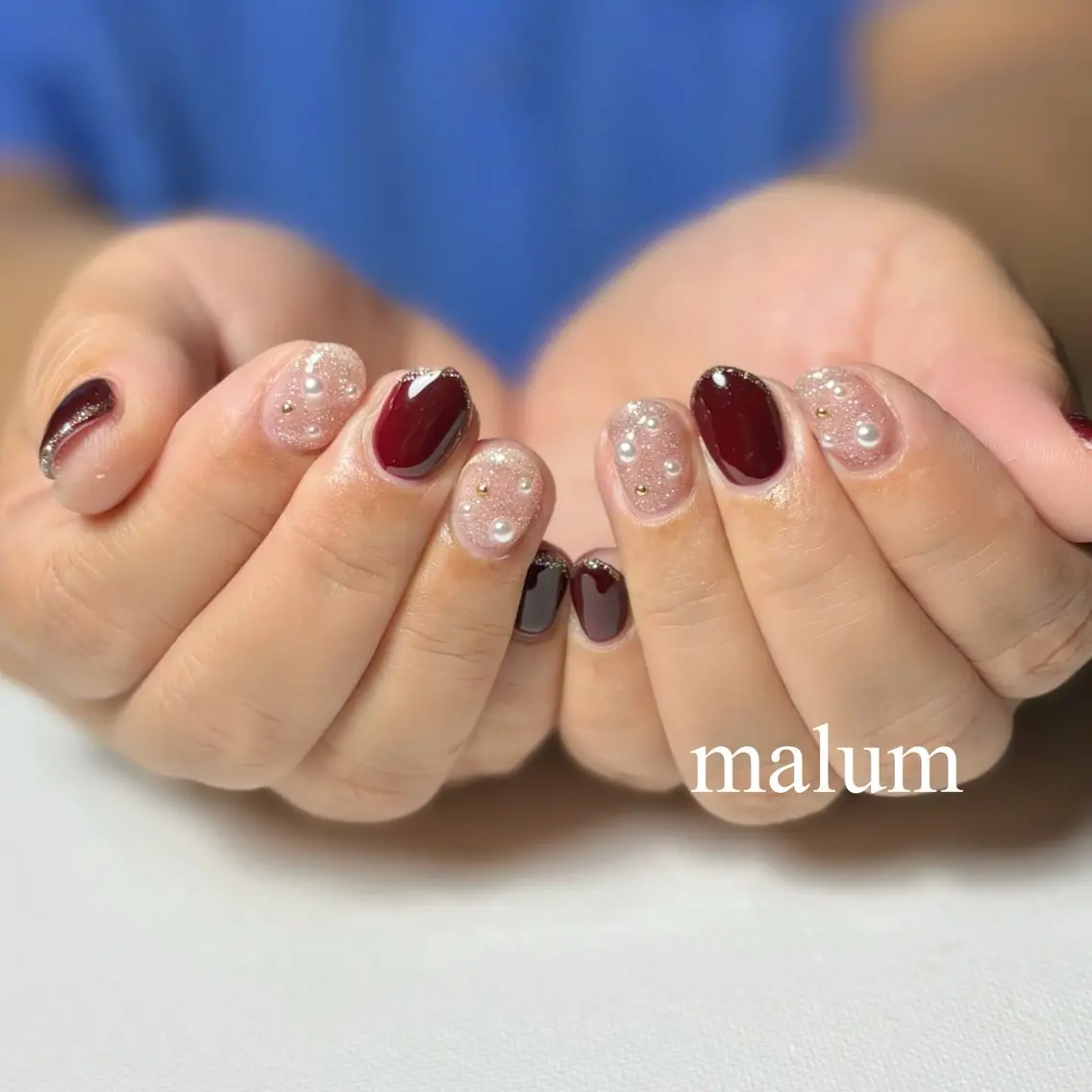 ネイル ハンドネイル malum nailのネイルデザイン