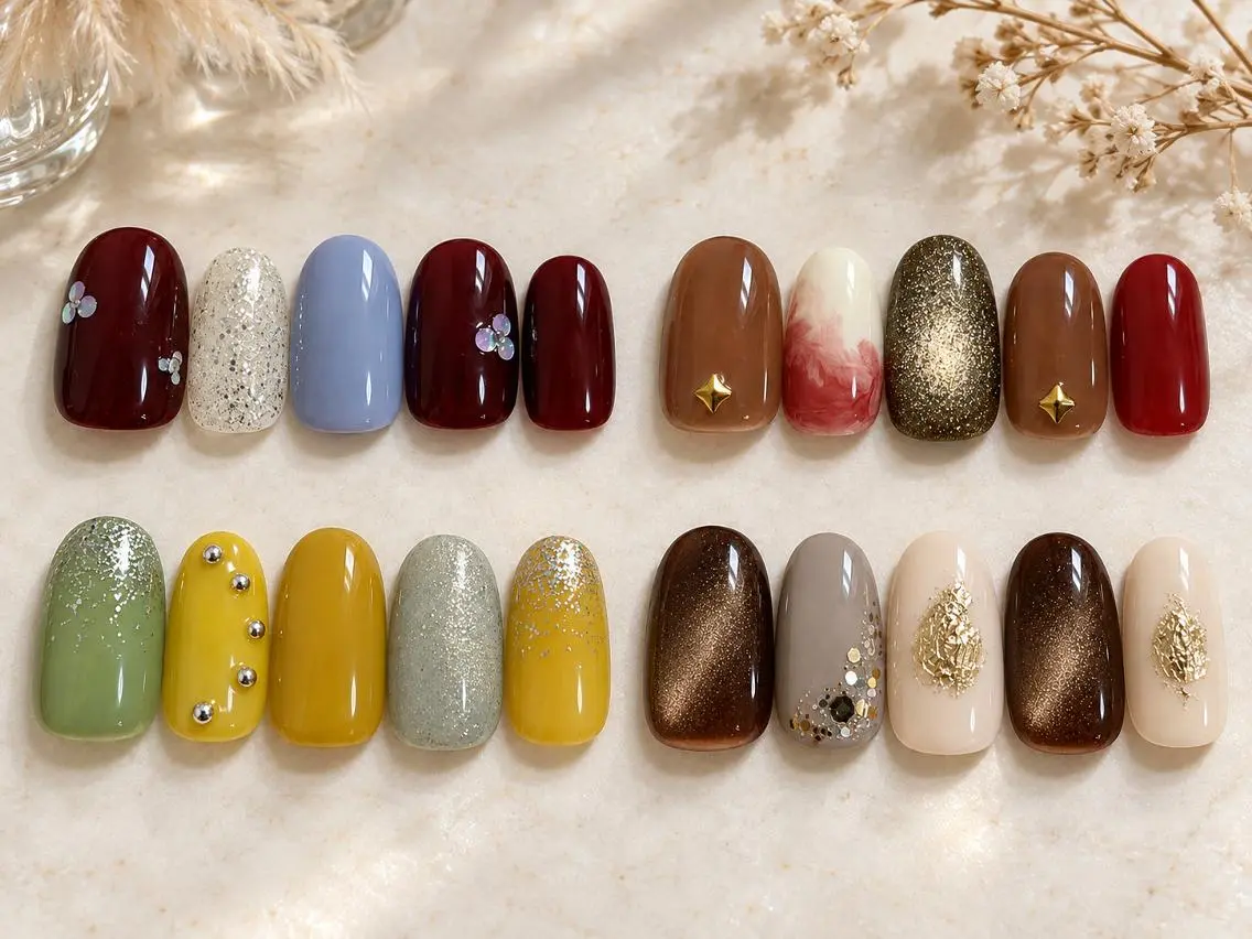 オフなし【10.11月限定クーポン】期間限定サンプルautumn🍁💅の写真