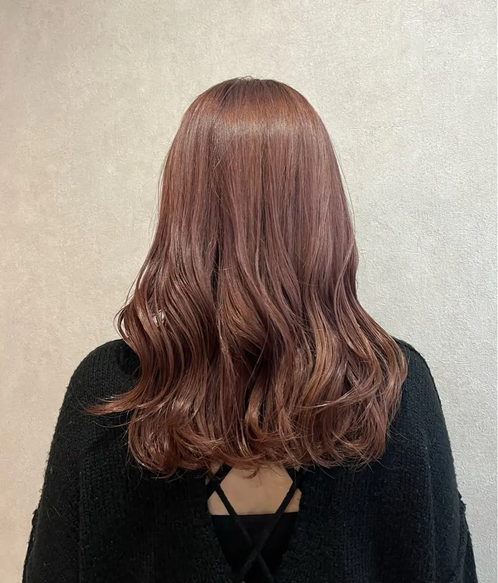 カラー ブリーチ いまい ちひろのヘアスタイル
