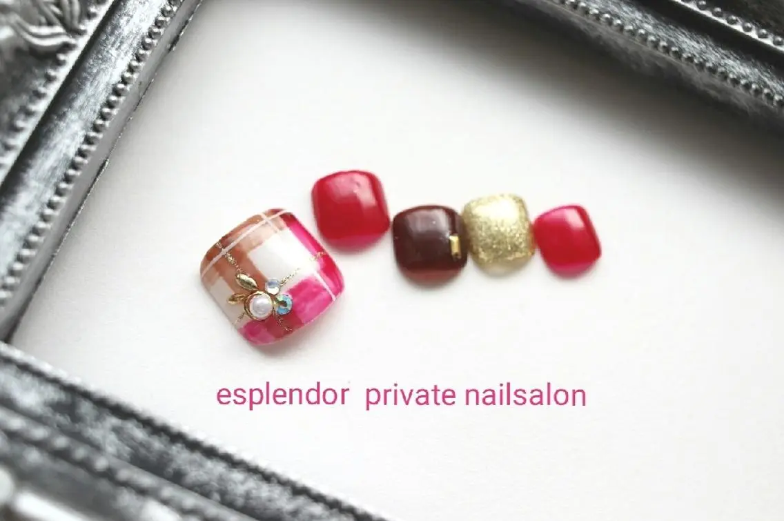 ネイル フットネイル esplendor  小野寺のネイルデザイン