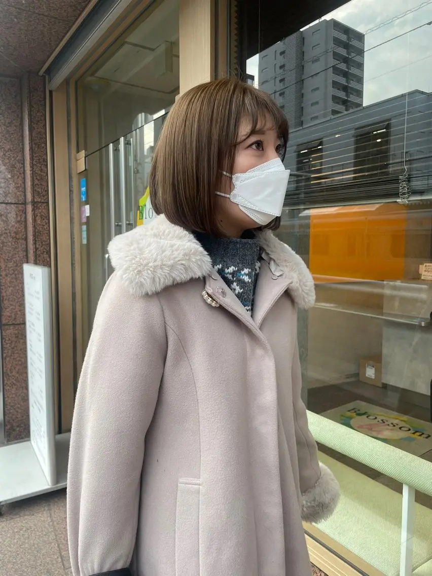 ショート カラー アッシュ アッシュブラウン ブラウンカラー ダブルカラー ヘアカラー トリートメント 髪質改善/Bloss om🌷高橋沙衣のヘアスタイル