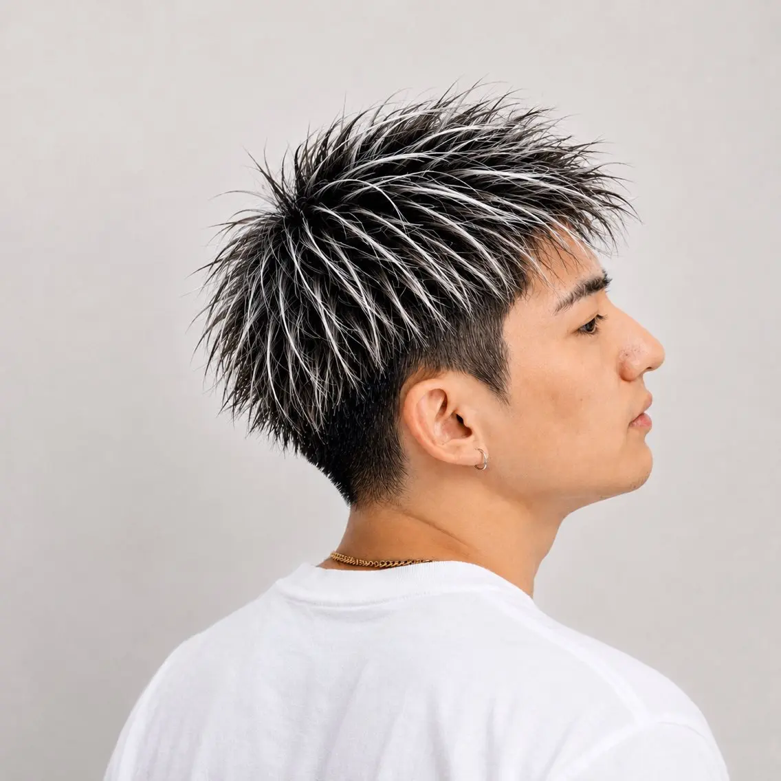 ショート パーマ メンズ メンズハイライト メンズメッシュ メンズパーマ メンズショート ハイライト カット ヘアカラー 店長⚜️メンズカット パーマ⚜️則次亮哉のヘアスタイル