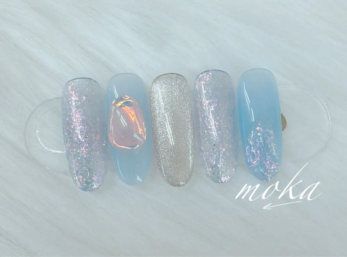 ネイル ハンドネイル ハンドケア 胡蝶蘭レディースサロ ンNailMOKAのネイルデザイン