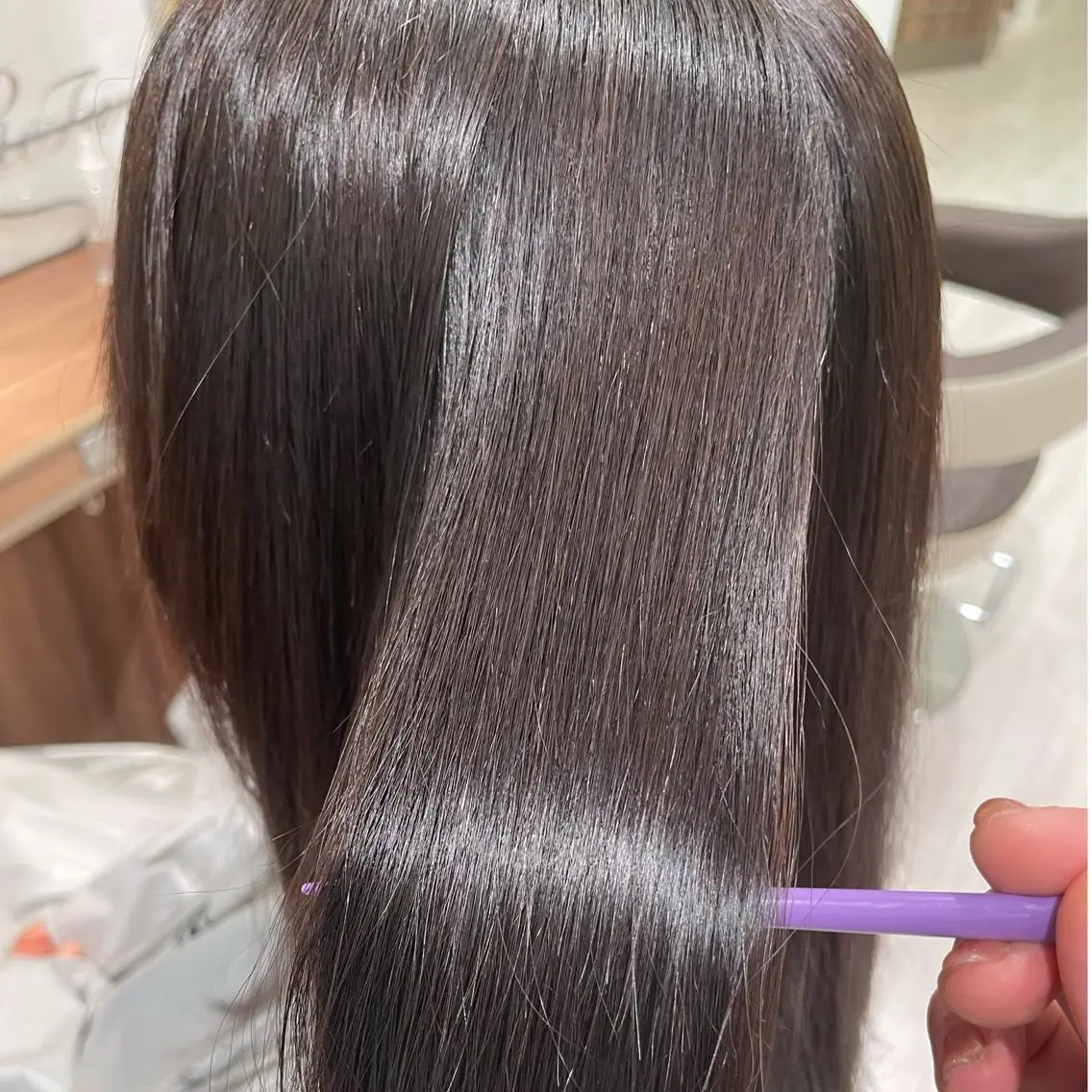 平日限定　うる艶💧縮毛矯正の写真