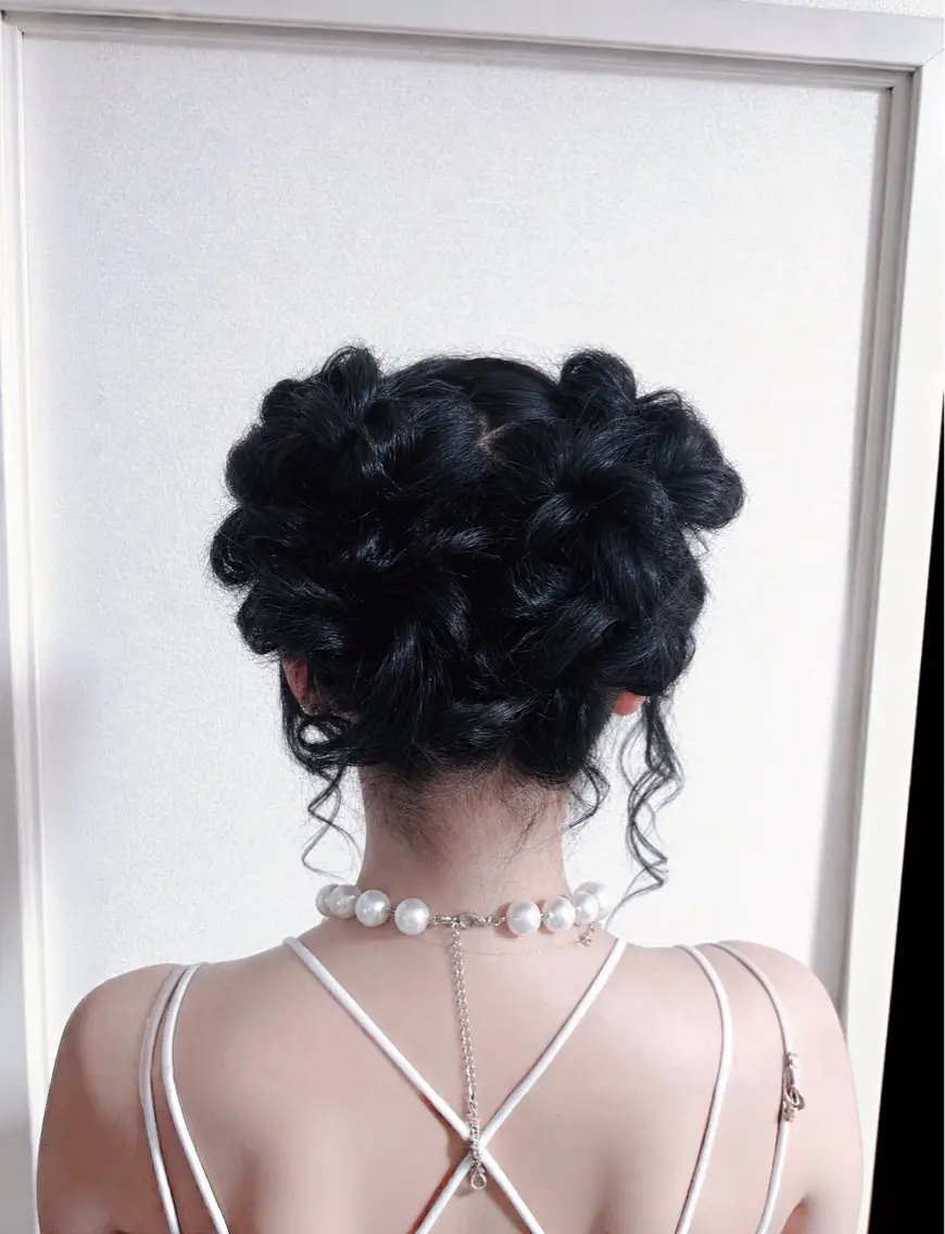 ロング ヘアアレンジ 星夏୨୧ 透明感カラーのヘアスタイル