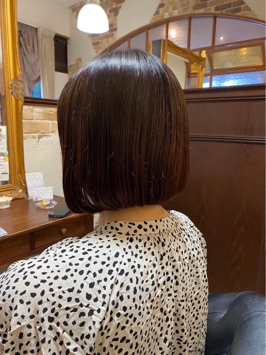 ショート 安中 莉椰のヘアスタイル
