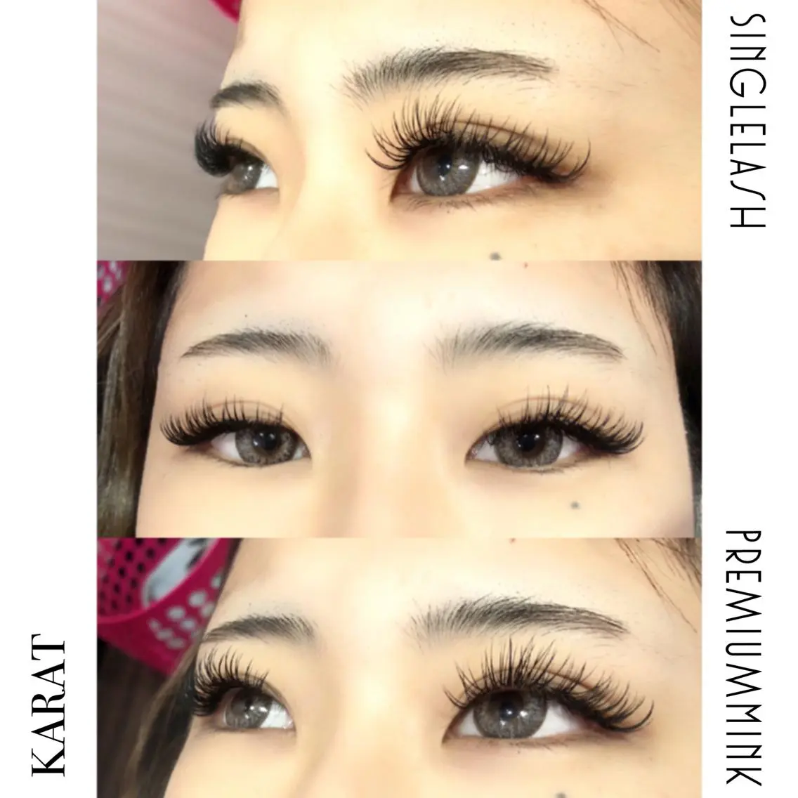マツエク・マツパ Dカール ミンク ★KAEDE★伊勢崎 【KARAT】のマツエク・マツパデザイン