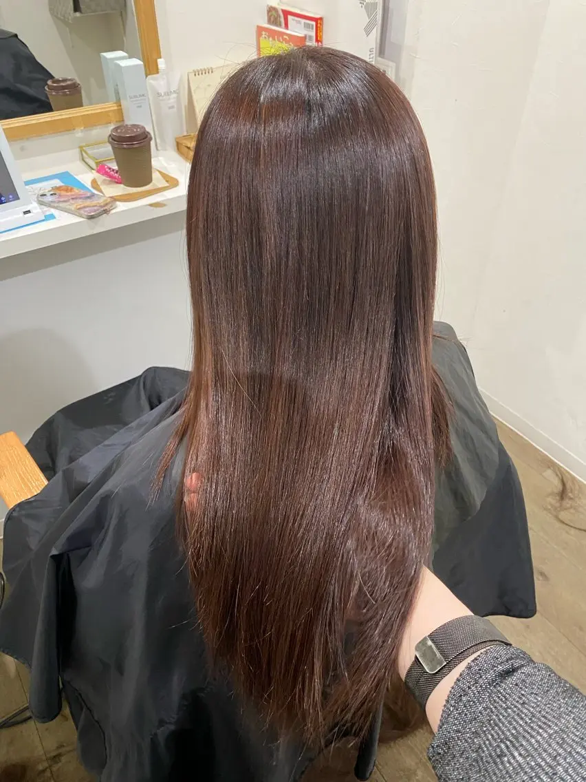 カラー カット ヘアカラー 縮毛矯正 髪質改善サロン 梅田/ヨナミネのヘアスタイル