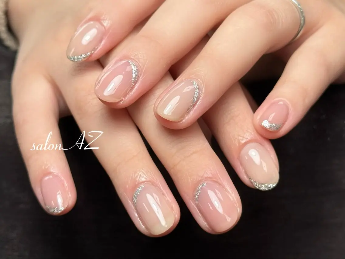 ネイル アートネイル フットネイル フレンチネイル マグネットネイル 持ち込み ハンドネイル salon AZのネイルデザイン