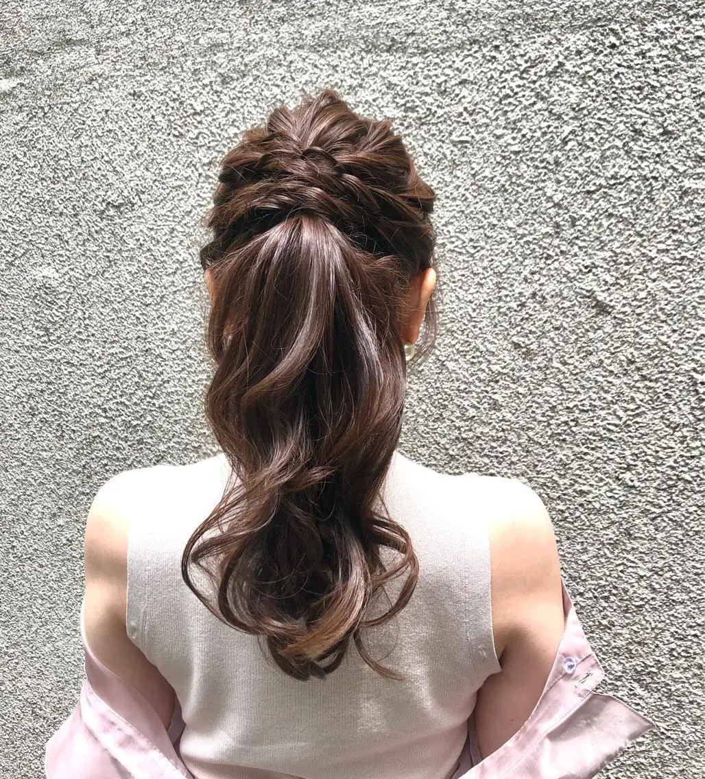 時間限定ヘアセット+メイクの写真