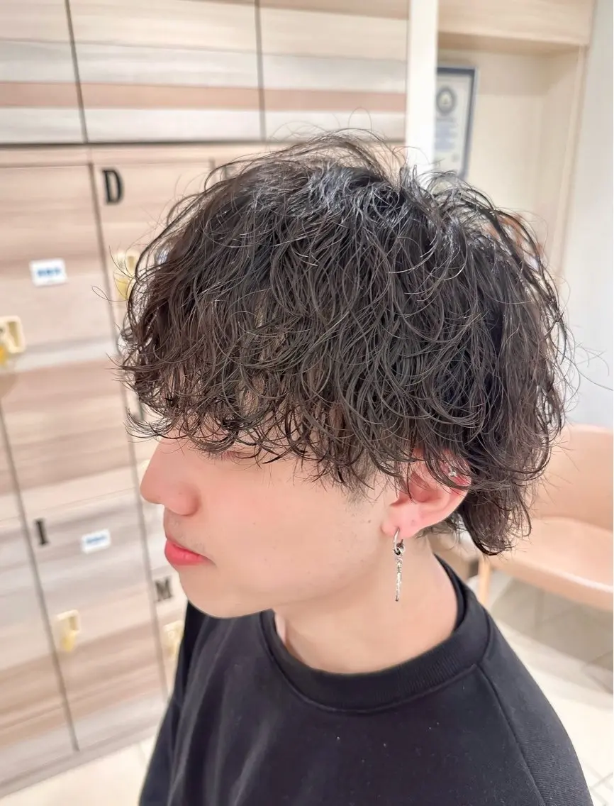 波巻きパーマ(🍏メンズ人気No.3🍏)の写真