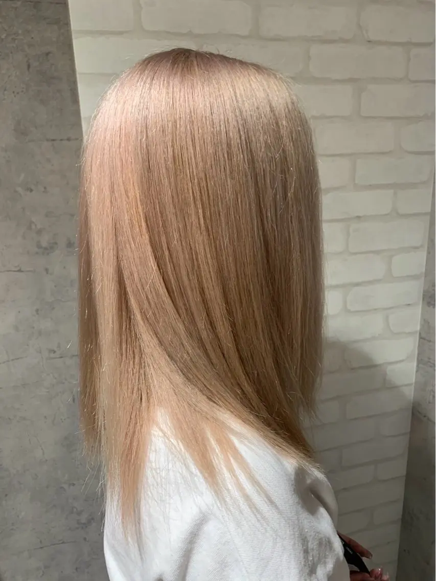 カラー ブリーチ ヘアカラー メンズ特化/パーマ ✨Masakiのヘアスタイル