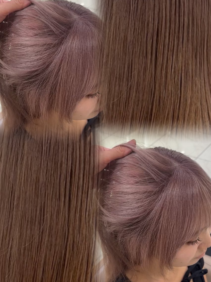 カラー ヘアカラー 渡邊楓果/髪質改善 ブリーチ/カラーのヘアスタイル