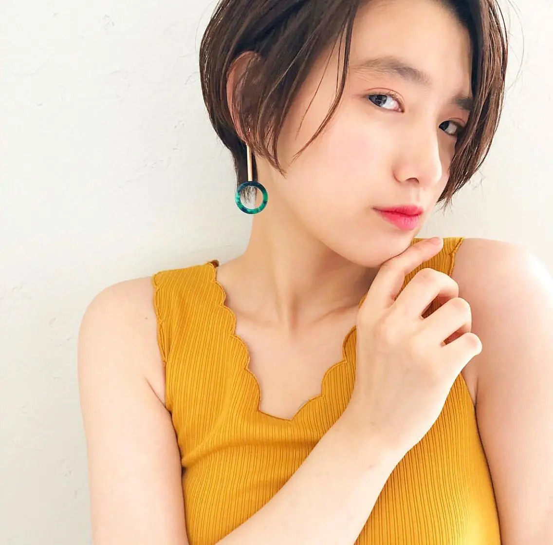 ショート 韓国風/髪質改善/ ナガヤアキラのヘアスタイル