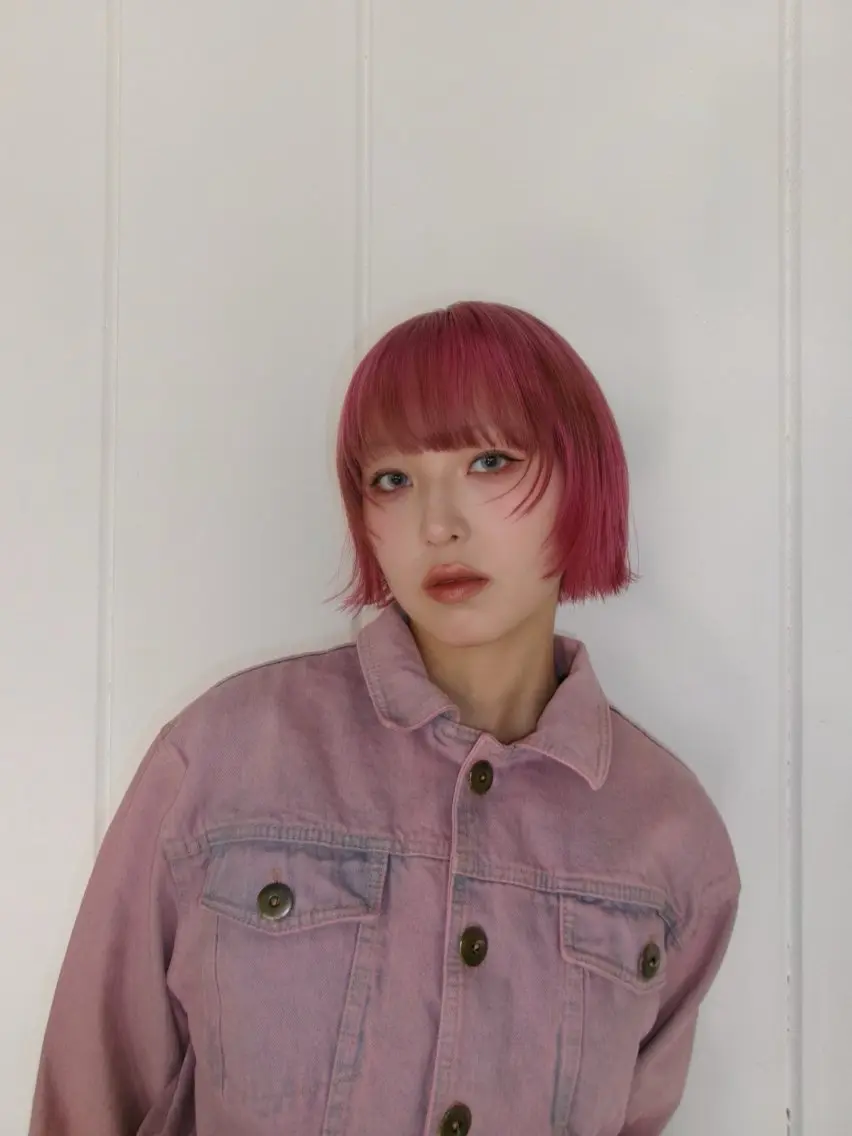 ショート 🍓mito/ ブリーチ/カラー🍓のヘアスタイル