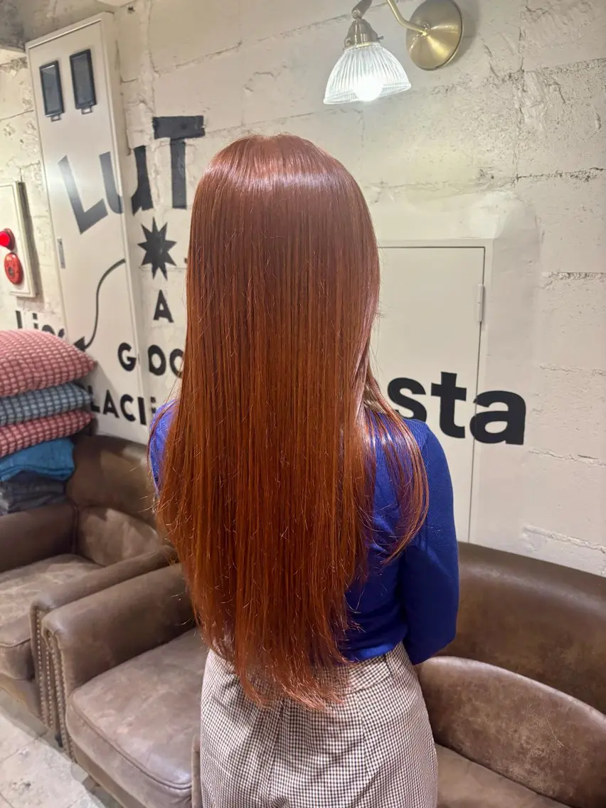 ロング ヘアカラー トリートメント 🍀うる艶カラー🍀 ayuのヘアスタイル
