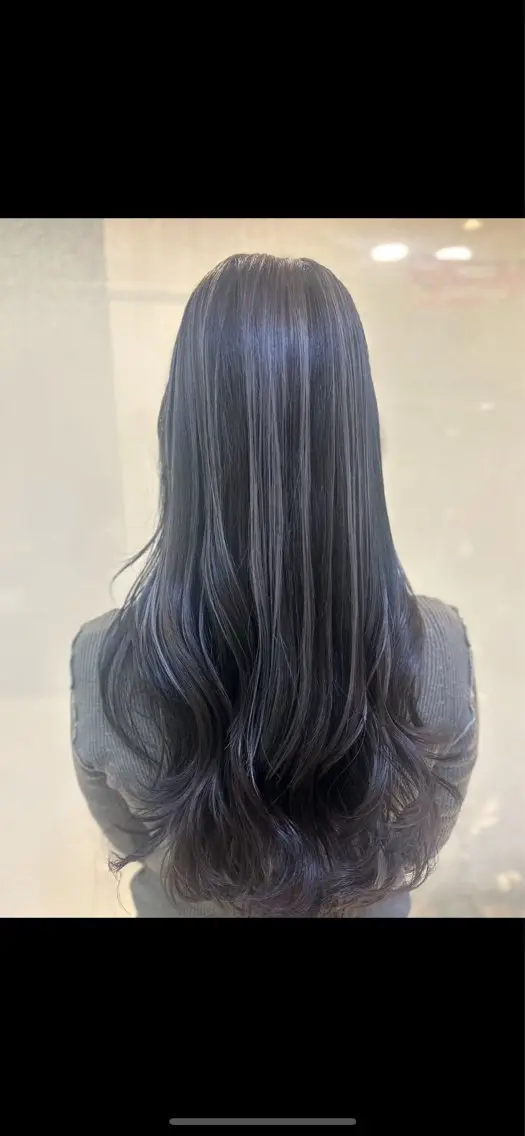 ロング カラー カット ヘアカラー トリートメント 縮毛矯正/髪質改善/ 艶髪ササキナツミのヘアスタイル