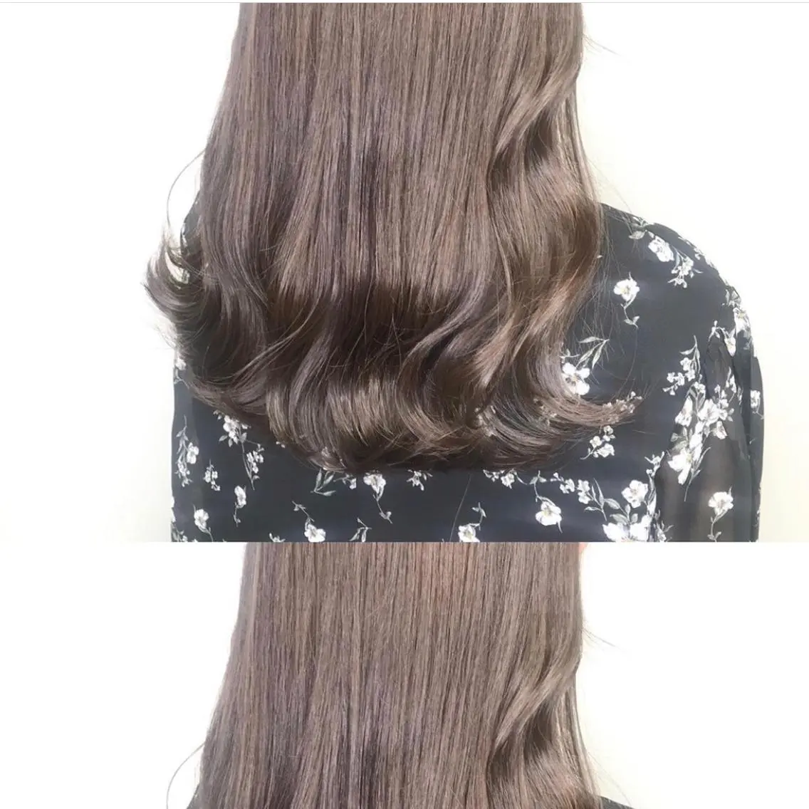 ロング レイヤー/艶髪カラー 森本くるみのヘアスタイル