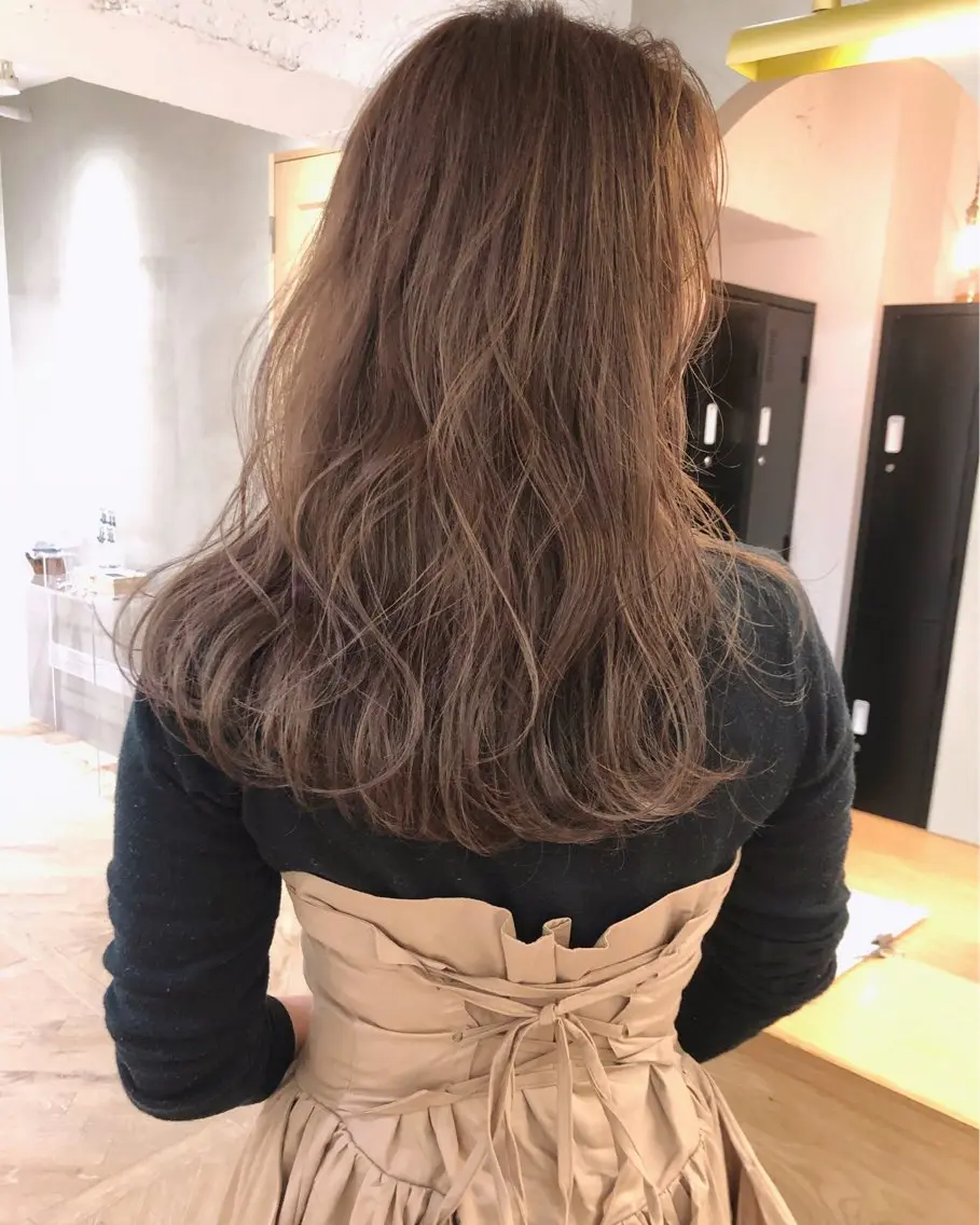 ロング カラー レイヤーカット特化 🎀エリコ🌈のヘアスタイル