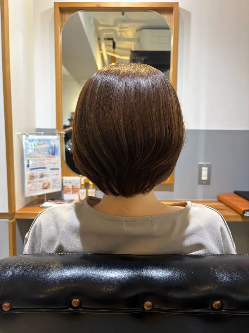 ショート ショートヘア カット ヘアカラー トリートメント Shiina シイナのヘアスタイル