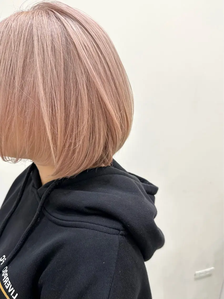 ショート カラー パーマ ボブ ⭐️ボブ/ショート りゅうしんのヘアスタイル