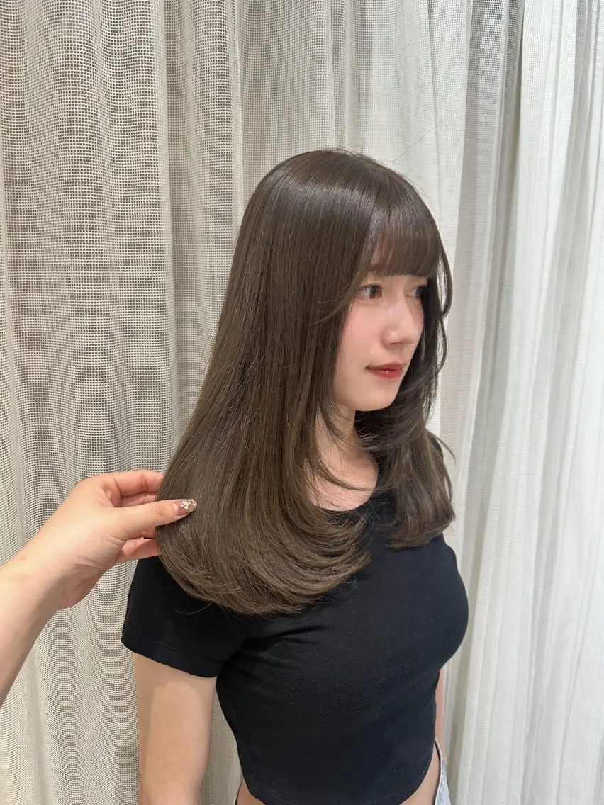 セミロング 🖤KURUMI🖤 潤艶・髪質改善のヘアスタイル