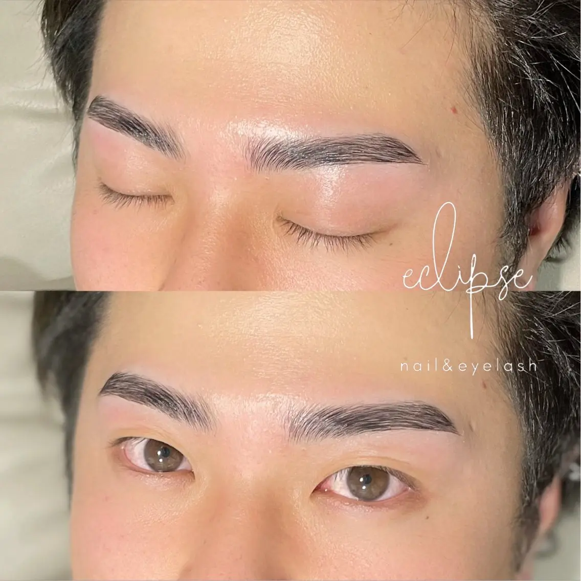 メンズ アイブロウ eclipse eyelashのマツエク・マツパデザイン