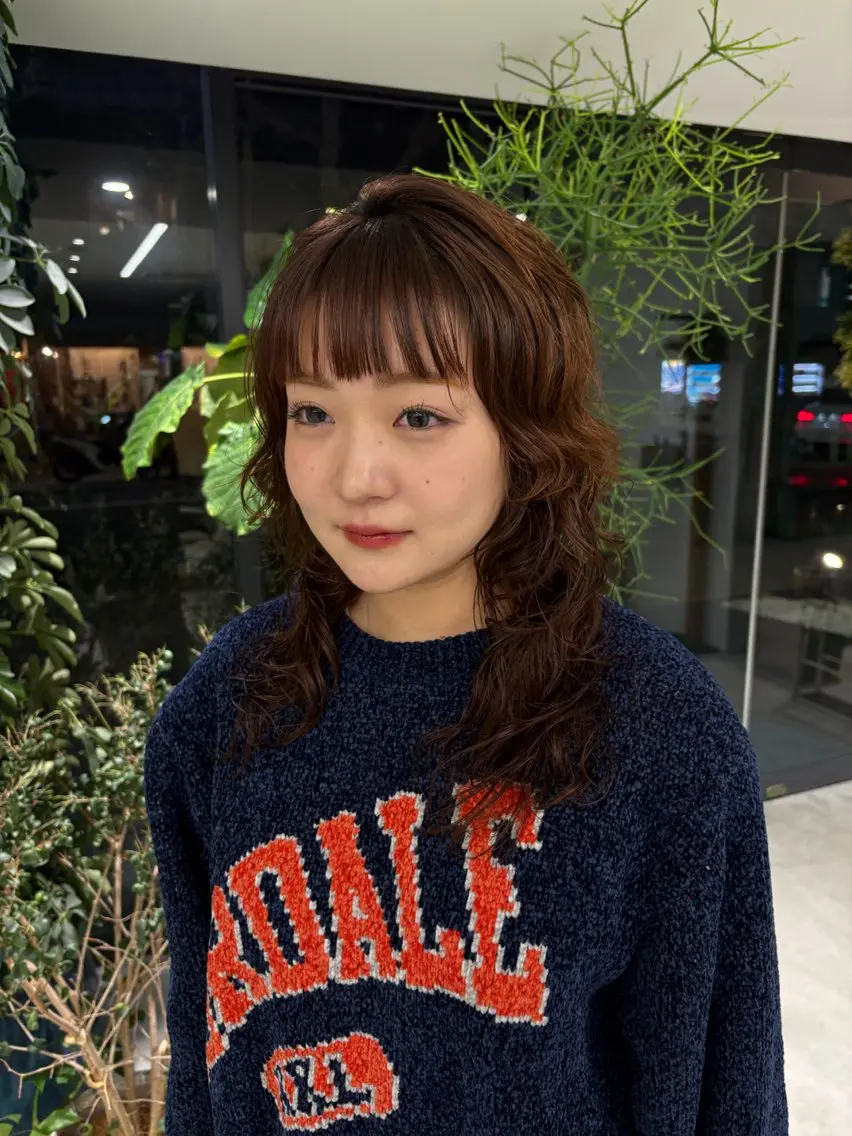 パーマ パーマ 堀 愛希子のヘアスタイル